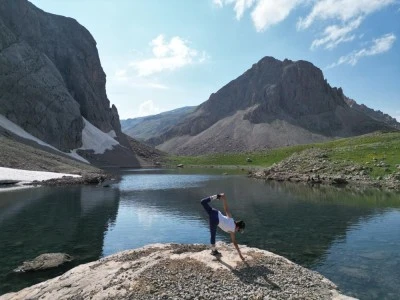 Doğaseverlerin yeni g&ouml;zdesi Sohmarik Yaylası