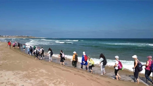 Doğayla i&ccedil; i&ccedil;e eşsiz manzaranın keyfini &ccedil;ıkardılar
