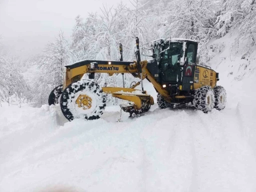 Doğu Karadeniz&rsquo;de 338 k&ouml;y yolu kar nedeniyle ulaşıma kapandı

