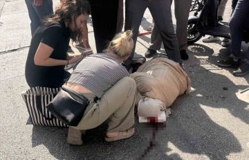 Doktor, kazada yaralanan s&uuml;r&uuml;c&uuml;n&uuml;n başından bir an olsun ayrılmadı
