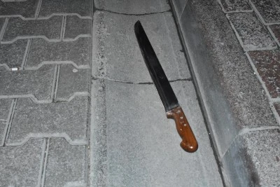 D&ouml;ner bı&ccedil;aklı dehşet...