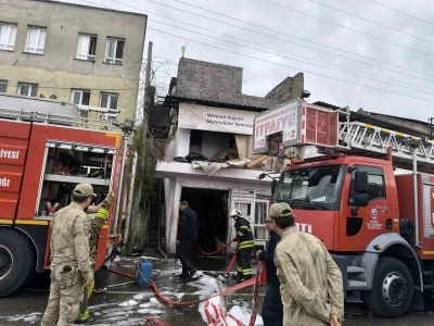 D&ouml;rtyol&rsquo;da korkutan yangın