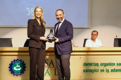 DOSABSİAD'da Onur Kutlualp Başkanlık Koltuğuna Oturdu