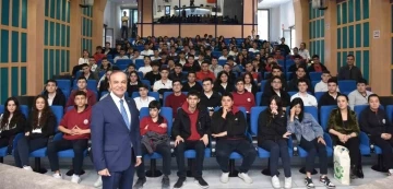 DOSTEK Koleji &ouml;ğrencilerine vergi bilincini anlatıldı
