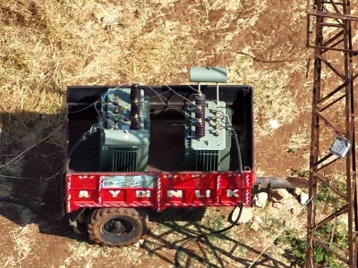 Dronla tespit edilen ka&ccedil;ak trafoyla 200 hanelik elektrik t&uuml;ketildiği ortaya &ccedil;ıktı
