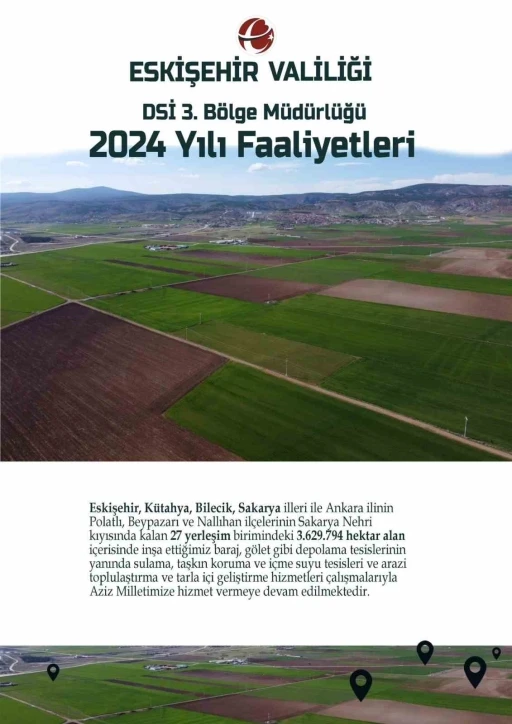 DSİ 3&rsquo;&uuml;nc&uuml; B&ouml;lge M&uuml;d&uuml;rl&uuml;ğ&uuml;&rsquo;n&uuml;n 2024 yılı faaliyet rakamları a&ccedil;ıklandı
