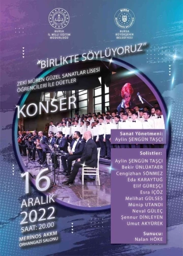 Duayen sanat&ccedil;ılarla aynı sahnede buluşacaklar
