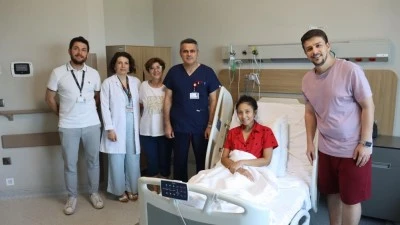Dubai'den geldi şifayı Bursa Şehir Hastanesi'nde buldu