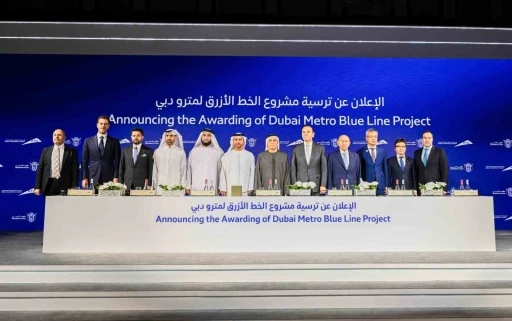 &rsquo;Dubai Metrosu Mavi Hat Tasarımı ve Yapımı&rsquo; ihalesini Mapa-Limak-CRRC ortaklığı kazandı
