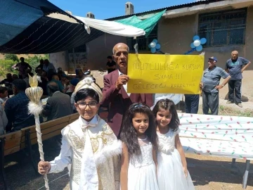 D&uuml;ğ&uuml;nde &lsquo;maganda kurşununa&rsquo; karşı farkındalık oluşturdular
