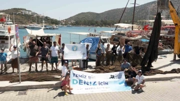 D&uuml;nya Okyanus G&uuml;n&uuml;&rsquo;nde Dat&ccedil;a&rsquo;da sualtı ve kıyı temizliği
