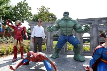 D&uuml;nyaca &uuml;nl&uuml; masal kahramanları Bursa Macera Park'ta 