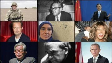 D&uuml;nyada 2023'te bir&ccedil;ok &uuml;nl&uuml; isim hayatını kaybetti