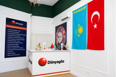 D&uuml;nyag&ouml;z Hastaneler Grubu 30. Yılında Kazakistan&rsquo;da Yeni Şubesini A&ccedil;ıyor