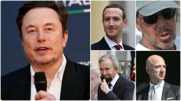 D&uuml;nyanın en zengin beş iş insanı 2020&rsquo;den beri servetlerini ikiye katladı