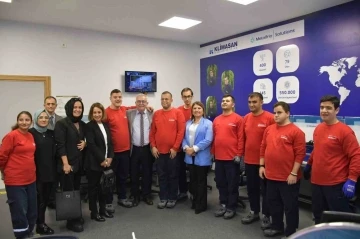 D&uuml;zce heyeti ZEKİ&rsquo;yi yerinde g&ouml;rd&uuml;
