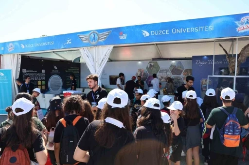 D&uuml;zce &Uuml;niversitesi TEKNOFEST&rsquo;te
