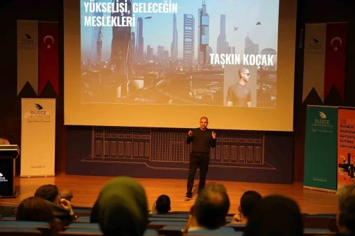 D&uuml;zce &Uuml;niversitesinde &ldquo;Yapay Zekanın Y&uuml;kselişi ve Geleceğin Meslekleri&rdquo; programı
