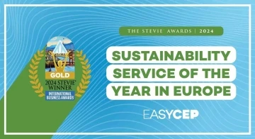 EasyCep, &lsquo;Yılın S&uuml;rd&uuml;r&uuml;lebilirlik Hizmeti&rsquo;nde Avrupa&rsquo;nın en iyisi se&ccedil;ildi
