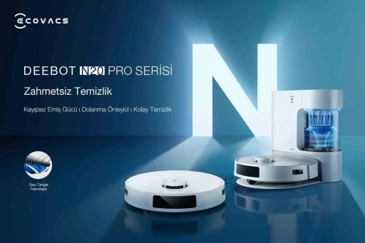 Ecovacs Robotics robot s&uuml;p&uuml;rge serisinin yeni &uuml;r&uuml;n&uuml;n&uuml; tanıttı
