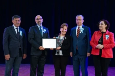 Eczacılık Fak&uuml;ltesi akreditasyon belgesi takdim t&ouml;reni d&uuml;zenlendi
