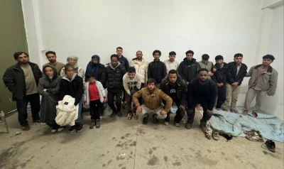 Edirne&rsquo;de 21 ka&ccedil;ak g&ouml;&ccedil;men yakalandı