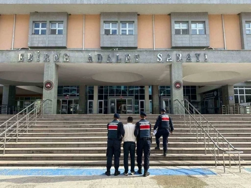 Edirne&rsquo;de, &lsquo;kasten &ouml;ld&uuml;rme&rsquo; ş&uuml;phelisi Yunanistan sınırında yakalandı

