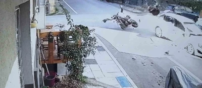 Edirne&rsquo;de motosiklet s&uuml;r&uuml;c&uuml;s&uuml;n&uuml;n hayatını kaybettiği feci kaza