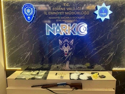 Edirne&rsquo;de zehir tacirlerine darbe:1 kişi tutuklandı
