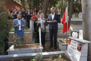 Edirne&rsquo;deki şehitler kabirleri başında anıldı
