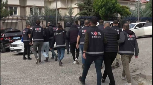 Edirne polisi sahte madeni Euro basan şebekeyi &ccedil;&ouml;kertti
