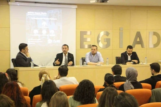 EGİAD&rsquo;dan gen&ccedil;lere hayat dersi
