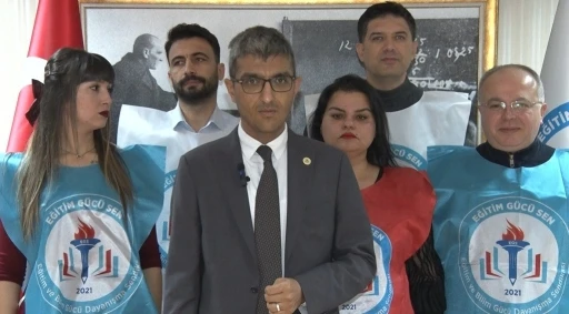 Eğitim ve Bilim G&uuml;c&uuml; Dayanışma Sendikası: "Maaşımızın karşılığı refah payı yeniden d&uuml;zenlenmeli"
