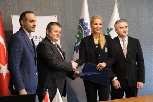 Bursa'da eğitim ve sanayi g&uuml;&ccedil;lerini birleştirdi