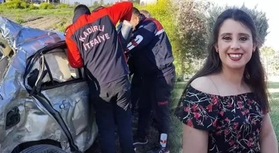 Ekmeği peşinde koşan gen&ccedil; kadın işe giderken korkun&ccedil; kazada hayatını kaybetti