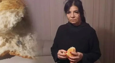 Ekmeğin i&ccedil;inden vida &ccedil;ıktı