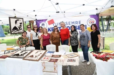 El emeği g&ouml;z nuru &uuml;r&uuml;nler Atat&uuml;rk Kent Parkı&rsquo;nda satışta
