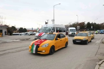Elazığ&rsquo;da "Gazze&rsquo;ye Yol Olduk" konvoyu
