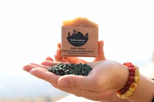 Elazığ&rsquo;ın tarihi Harput b&ouml;lgesinden d&uuml;nyaya şifa: Menengi&ccedil; sabunu
