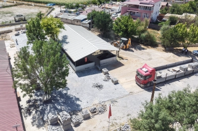 Elbistan Alembey sosyal tesisine destek