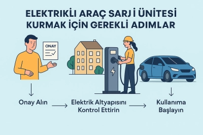 Elektrikli Ara&ccedil; Şarj &Uuml;nitesi Kurmak İ&ccedil;in Nasıl Bir Yol İzlenmeli?