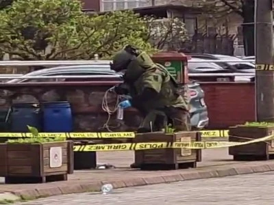 'Elimde bomba var' diye bağırdı, ortalık karıştı