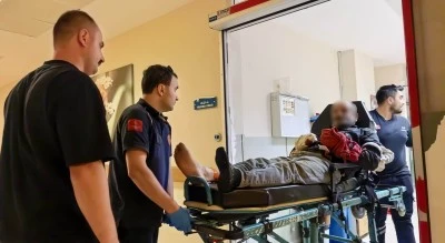 Ellerini zincire sıkıştıran orman iş&ccedil;isinin 6 parmağı koptu