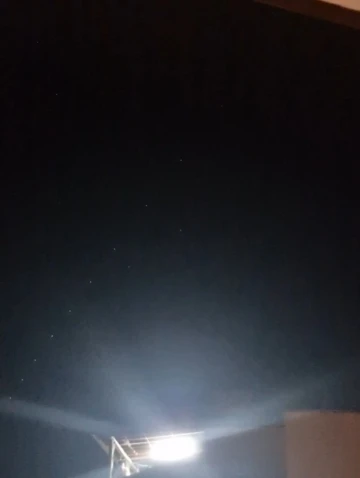 Elon Musk&rsquo;ın Starlink uyduları Edirne semalarında g&ouml;r&uuml;ld&uuml;
