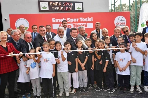 Emek Spor Tesisi hizmete a&ccedil;ıldı