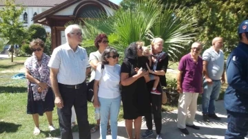 Emekli Kurmay Albay son yolculuğuna askeri t&ouml;renle uğurlandı
