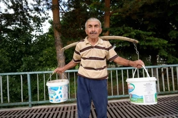 Emekli &ouml;ğretmen diktiği 4 bin fidanla k&ouml;y&uuml;n&uuml; yeşillendirdi
