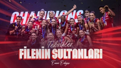 Emine Erdoğan'dan 'Filenin Sultanları'na tebrik mesajı