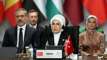 Emine Erdoğan: Gazze bug&uuml;n artık, me&ccedil;hul &ccedil;ocuklar şehri