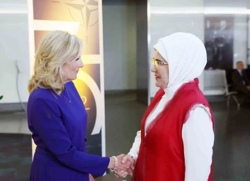 Emine Erdoğan, Jill Biden&rsquo;ın ev sahipliğindeki resepsiyona katıldı
